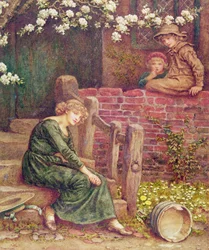 Die Fabel vom Mädchen und ihrem Milchkännchen